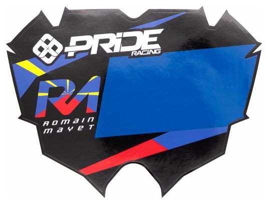 Placa Pride Racing Mayet Replica Pro Azul