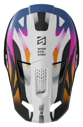 Casque Intégral Shot Speed Wave Noir Blanc Brillant