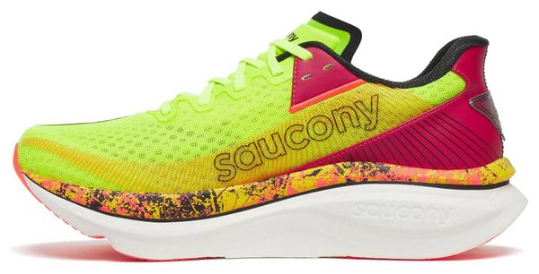 Saucony Endorphin Azura Hi Octane Yellow/Red Men's Running Shoes