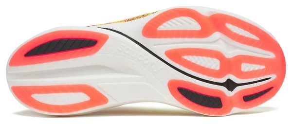 Saucony Endorphin Azura Hi Octane Yellow/Red Men's Running Shoes