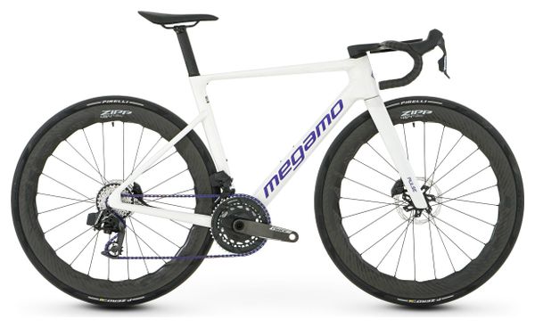 Bicicletta da strada Megamo Pulse Sram Force 12V Hammerhead LTD 700 mm Bianca 2026