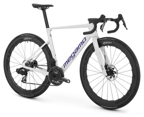 Bicicletta da strada Megamo Pulse Sram Force 12V Hammerhead LTD 700 mm Bianca 2026
