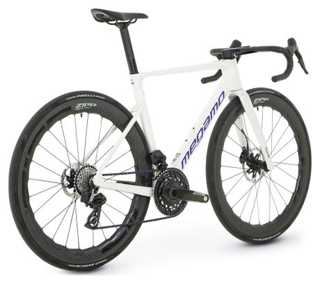 Bicicletta da strada Megamo Pulse Sram Force 12V Hammerhead LTD 700 mm Bianca 2026