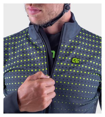 Veste Manches Longues Alé Bullet Noir/Gris/Jaune