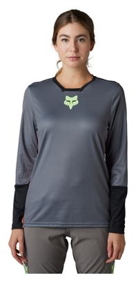 Fox Defend Race Damen Langarmtrikot Grau