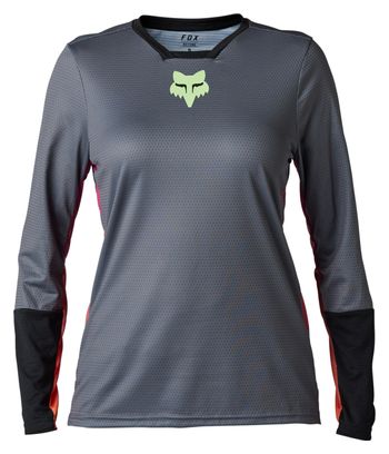 Fox Defend Race Damen Langarmtrikot Grau