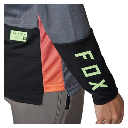 Fox Defend Race Damen Langarmtrikot Grau