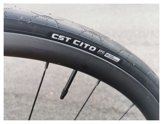 Pneu Cst Cito 170 Tpi 700 Foldable Route  Noir 700C / 25