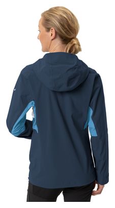 Veste de Pluie Femme Vaude Simony IV Bleu