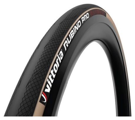 Vittoria Rubino Pro 700mm Tubetype Flexible Performance 3C Graphene G2.0 Beige Sidewalls