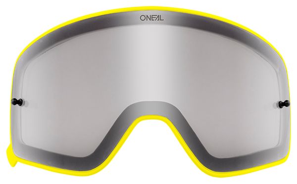 O'Neal B-50 Goggle Lens Yellow Frame Grey Lens