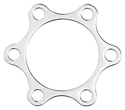 TRP 6-Bolt Rotor Spacer 1.0mm Silber