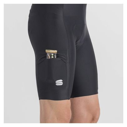 Sportful Giara Schwarze kurze Trägerhose