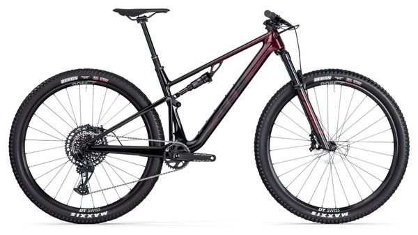 BMC Fourstroke LT One Full Suspension MTB Sram GX Eagle 12S 29'' Bordeaux Red Black 2024