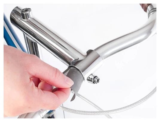 Adattatore per manubrio VéloOrange Spessore in acciaio inossidabile da 25,4 a 26,0 mm Lunghezza 35 mm