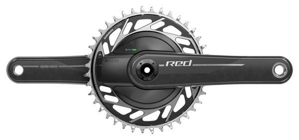 Pédalier Sram Red XPLR AXS E1 DUB 42 Dents 12/13V avec Capteur de Puissance Noir