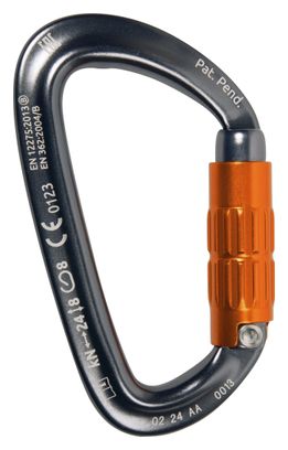 CAMP Orbit 2Lock Grey carabiner