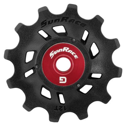 Polea desviadora Sunrace 12 dientes para Sram Eagle Negro