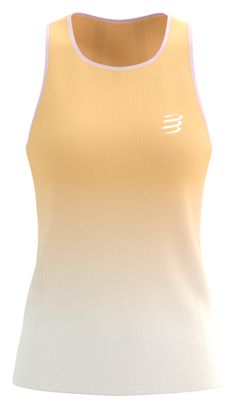 Débardeur Compressport Performance Orange Femme