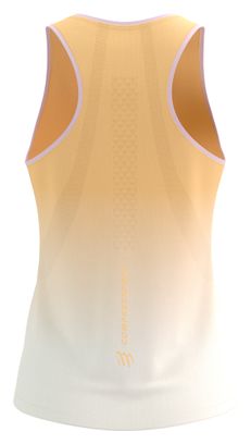 Débardeur Compressport Performance Orange Femme