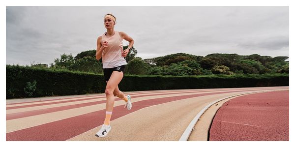 Débardeur Compressport Performance Orange Femme