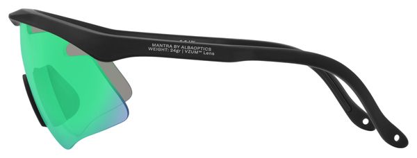 Alba Optics Mantra Black Vzum F-Lens Beetle Glasses