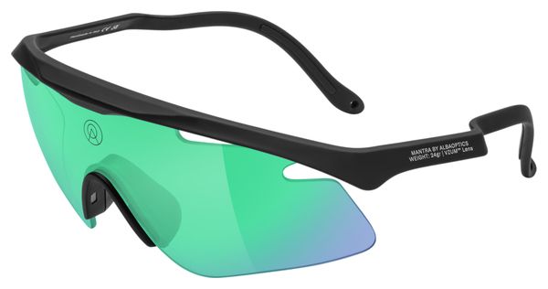 Alba Optics Mantra Black Vzum F-Lens Beetle Glasses