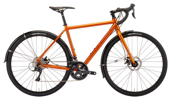 Bicicleta de Grava Kona Rove AL/DL Shimano Sora 9V 650mm Naranja 2022