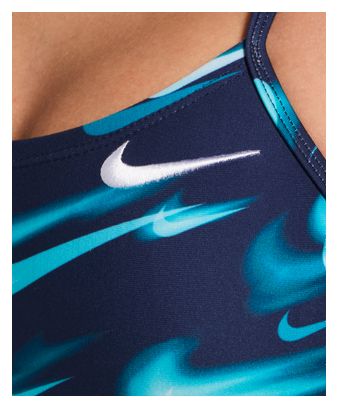 Maillot de Bain Nike Swim HydraStrong Sprayfetti Vert Femme