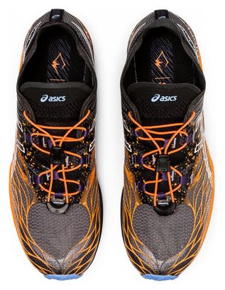 Asics FujiSpeed Trail Schoenen Zwart Oranje