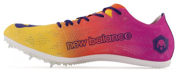 New Balance MD 800 v8 Orange Pink Track Field Shoes Alltricks