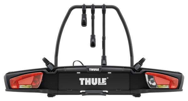 Portabicicletas Thule VeloSpace 3 9033100 para barra de remolque - 3 bicicletas (compatible con bicicletas eléctricas) Negro