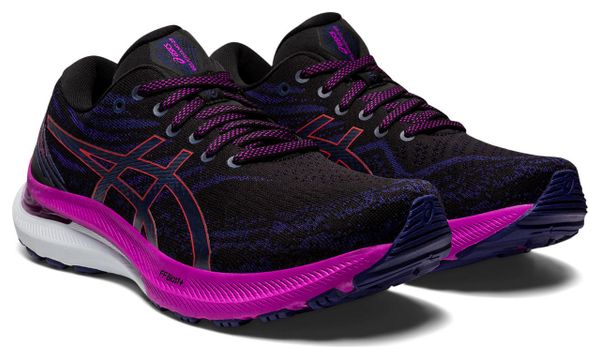 Asics Gel Kayano 29 Black Purple Women's Running Shoes
