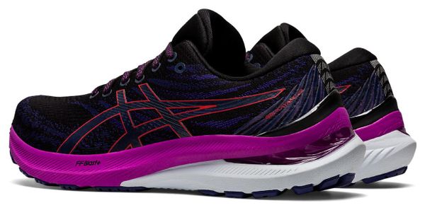 Asics Gel Kayano 29 Black Purple Women's Running Shoes