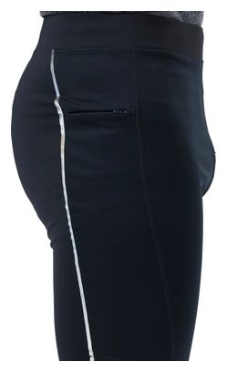 Lange Tights Odlo Zeroweight Warm Reflective Schwarz