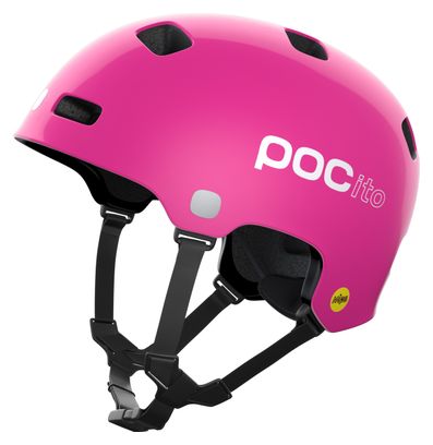 Poc Pocito Crane Mips Fluorescent Pink Helm