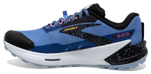 Brooks Catamount 2 Damesschoenen Blauw Zwart Trail 42,1/2