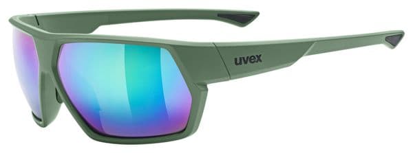 Uvex Sportstyle 238 Brille Grün/Verspiegelte Gläser Grün