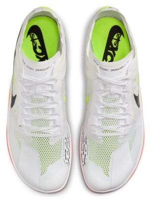 Nike ZoomX Dragonfly XC Wit Oranje Track &amp; Field Schoen