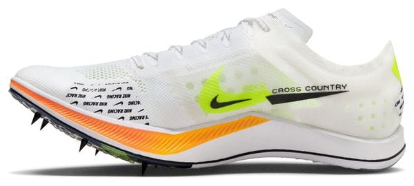 Nike ZoomX Dragonfly XC Leichtathletikschuh Weiß Orange