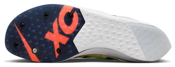 Nike ZoomX Dragonfly XC White Orange Track &amp; Field Shoe