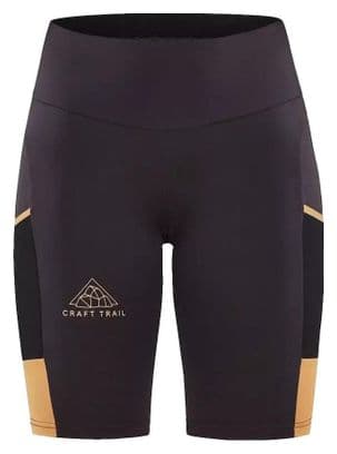 Craft Pro Trail Grey/Orange short tights