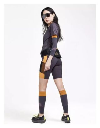 Craft Pro Trail Short Tights Grey/Orange