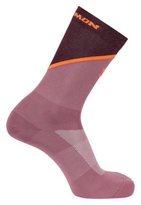 Calzini Salomon Pulse Crew rosa