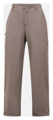 Pantalon Peak Performance Backer Beige Femme