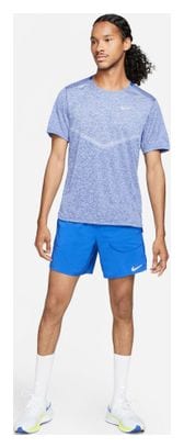 Nike Rise 365 Blue Homme short sleeve jersey