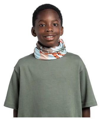 Bufanda tubular CoolNet UV multicolor para niños 