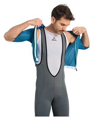 Maillot Manches Courtes Spiuk Anatomic Bleu Homme