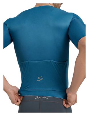 Maillot Manches Courtes Spiuk Anatomic Bleu Homme