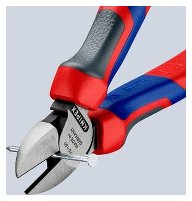 Knipex Zijsnijtang 160mm Rood / Blauw